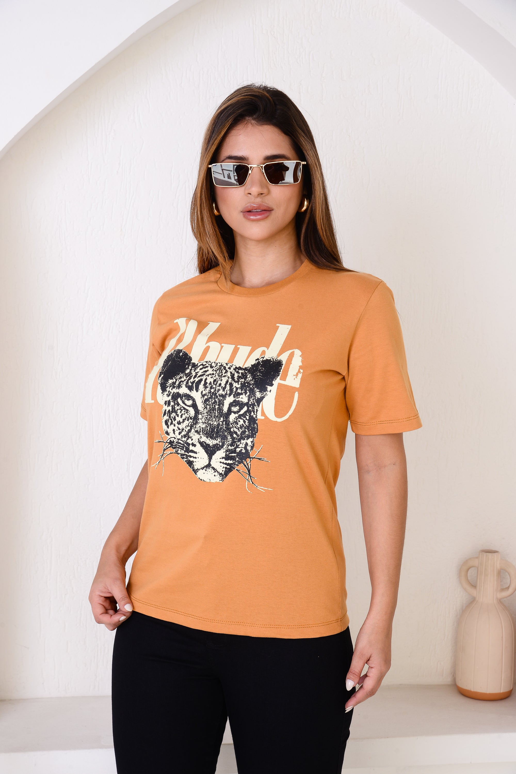 Onça Rhude - Camiseta Algodão Premium