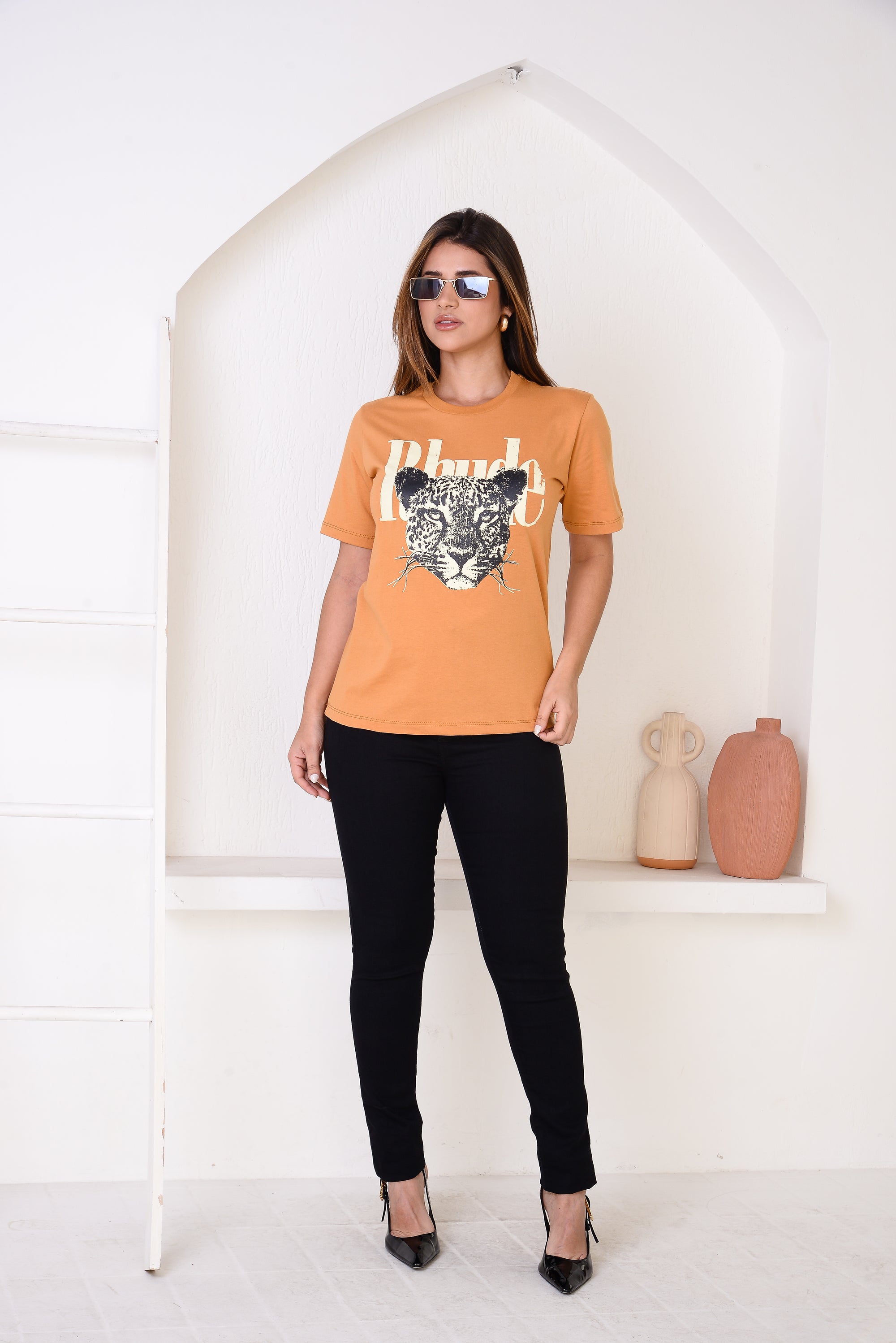 Onça Rhude - Camiseta Algodão Premium