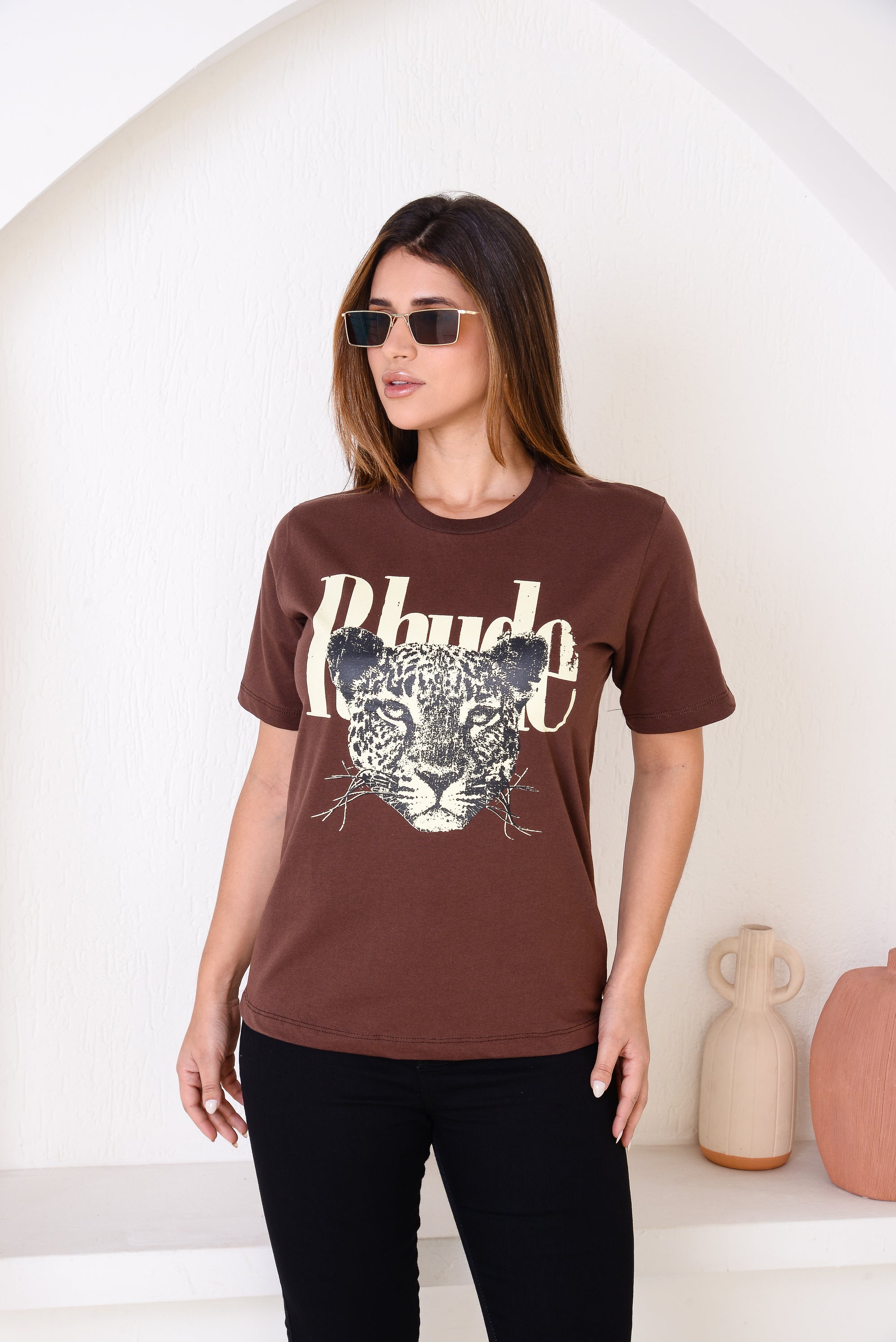 Onça Rhude - Camiseta Algodão Premium