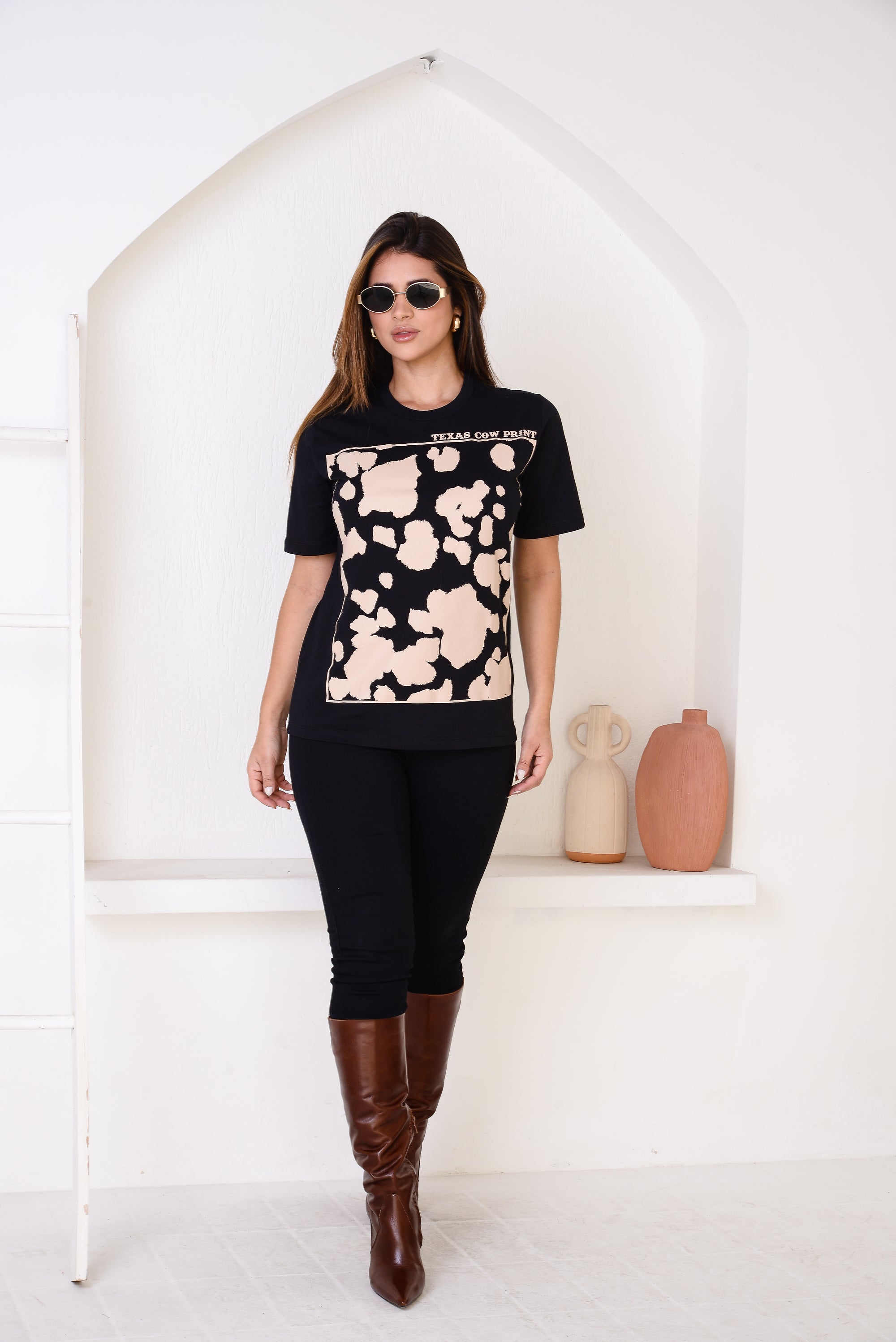 Cow Print - Camiseta Algodão Premium