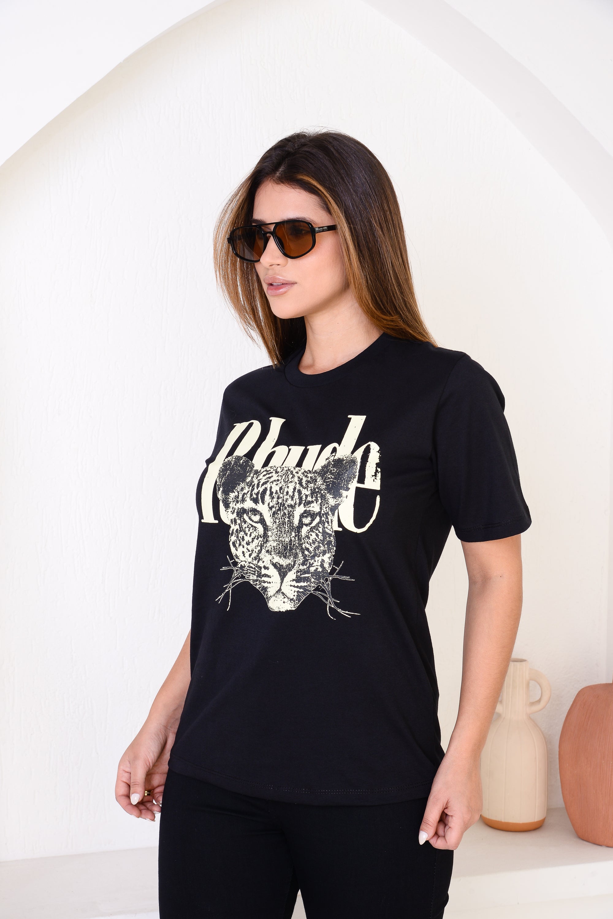 Onça Rhude - Camiseta Algodão Premium