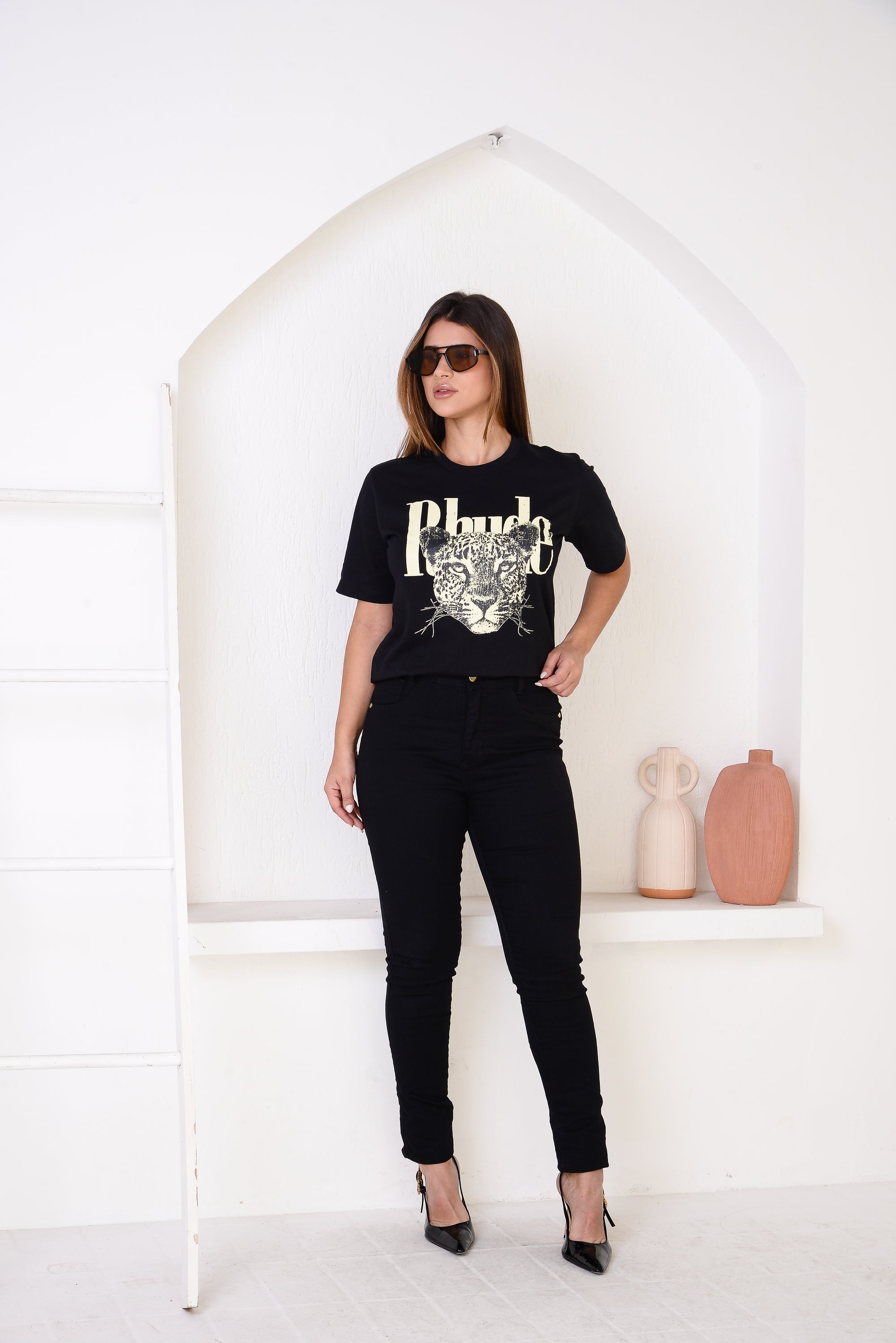 Onça Rhude - Camiseta Algodão Premium