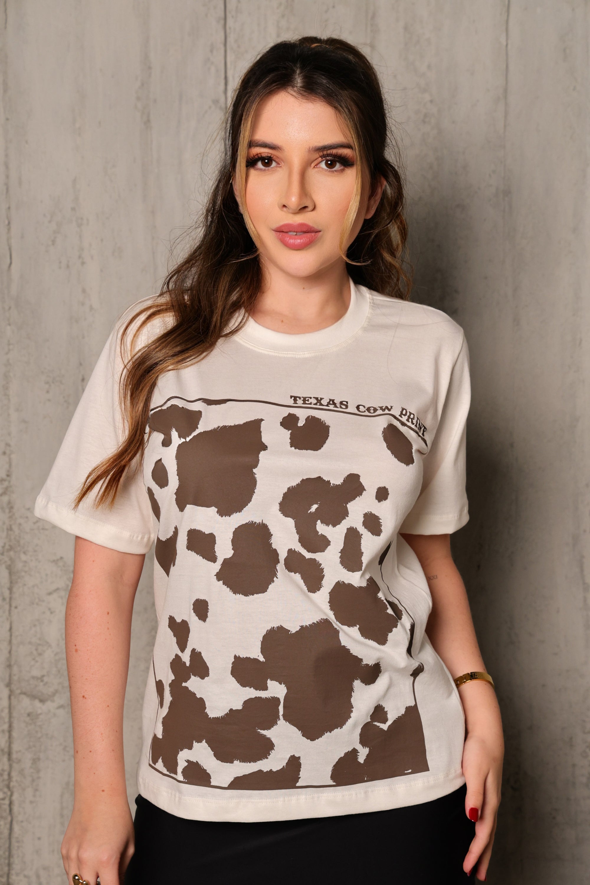Cow Print - Camiseta Algodão Premium