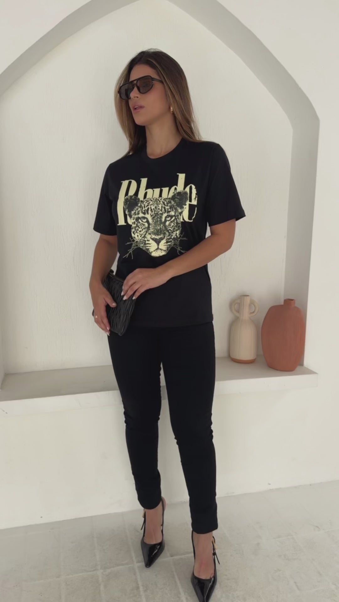 Onça Rhude - Camiseta Algodão Premium